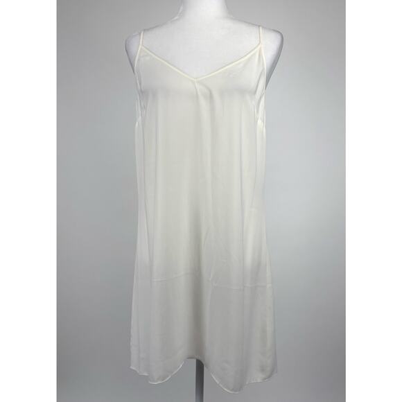 Aritzia Little Moon Akila Dress Size Large Feminine Art Slip Romantic Neutral - Picture 3 of 16